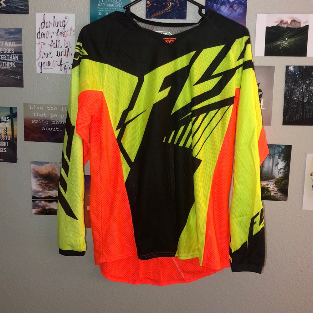 Light weight fly racing long sleeve shirt